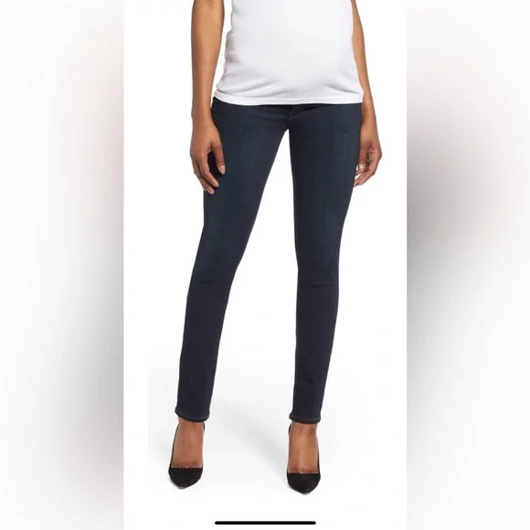 PAIGE transcend - skyline skinny maternity jeans - Picture 2 of 13
